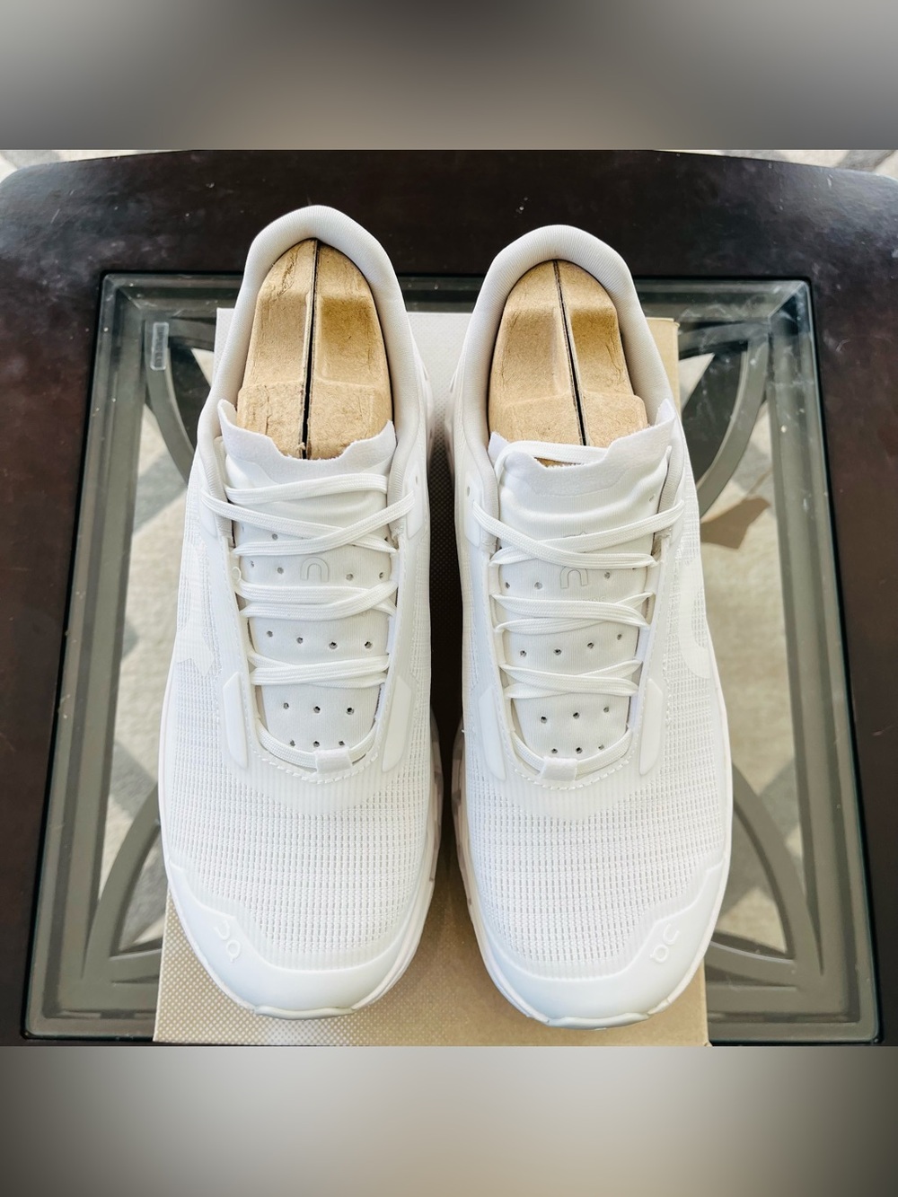 On Running Cloudmonster Void All White Women's Running Shoes 3WG10811200 - Picture 4 of 7